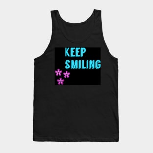 Optimism and smiles please Tank Top